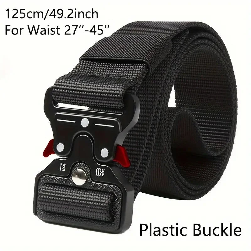 Versatile Men's Tactical Belts - Durable, Adjustable Design-For Outdoor Sports Enthusiasts，Pair with Pants Jeans，For Men Women ﻿