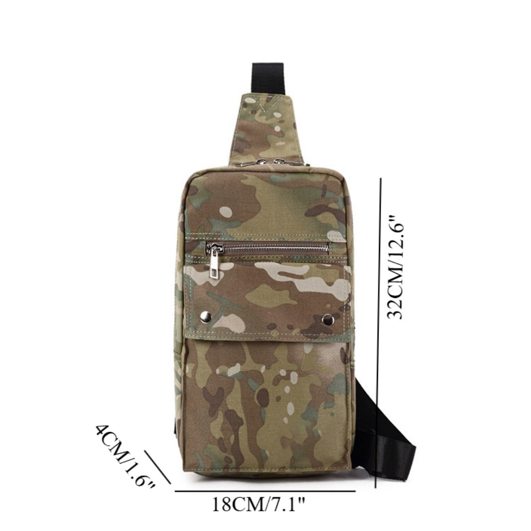 Men's chest bag, chest purse, fanny pack, fanny pack crossbody, casual shoulder bag, unisex stylish shoulder crossbody bag