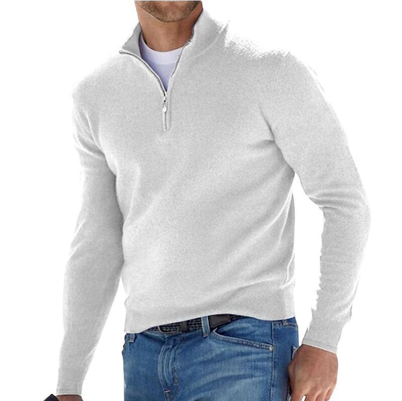 2Men's Long Sleeve Cashmere Sweater
