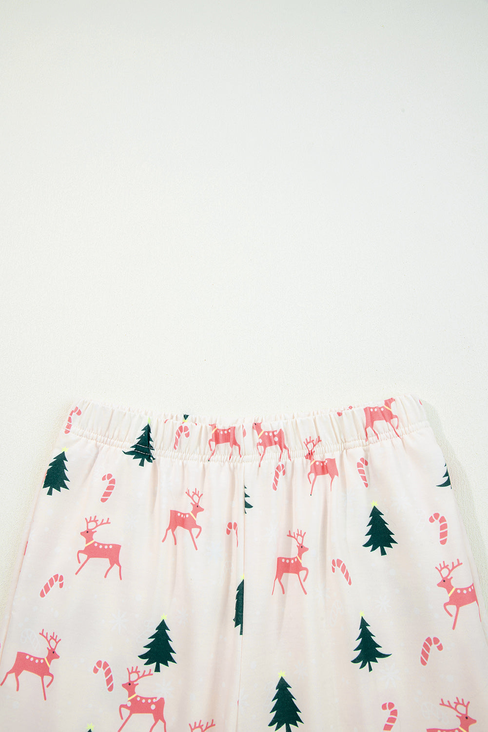 Christmas Tree Bow Top and Pants Lounge Set