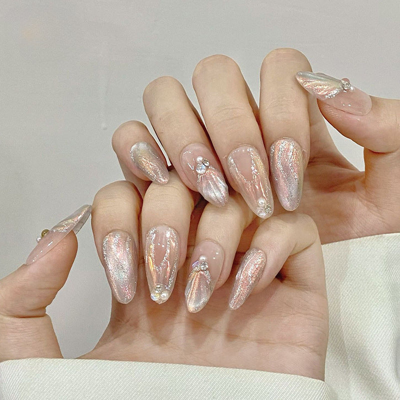 0996- Handmade press on nails fake nails removable