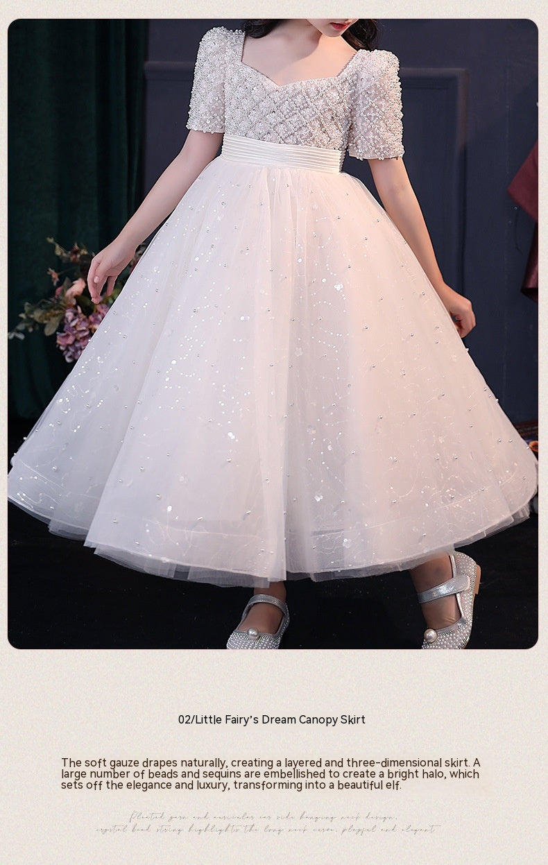 Flower Girl Wedding Dress for Kids Costume - # GIAA221410003