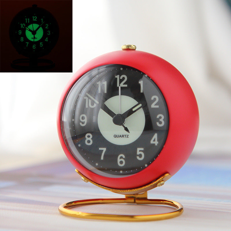 Metal luminous timepiece watch