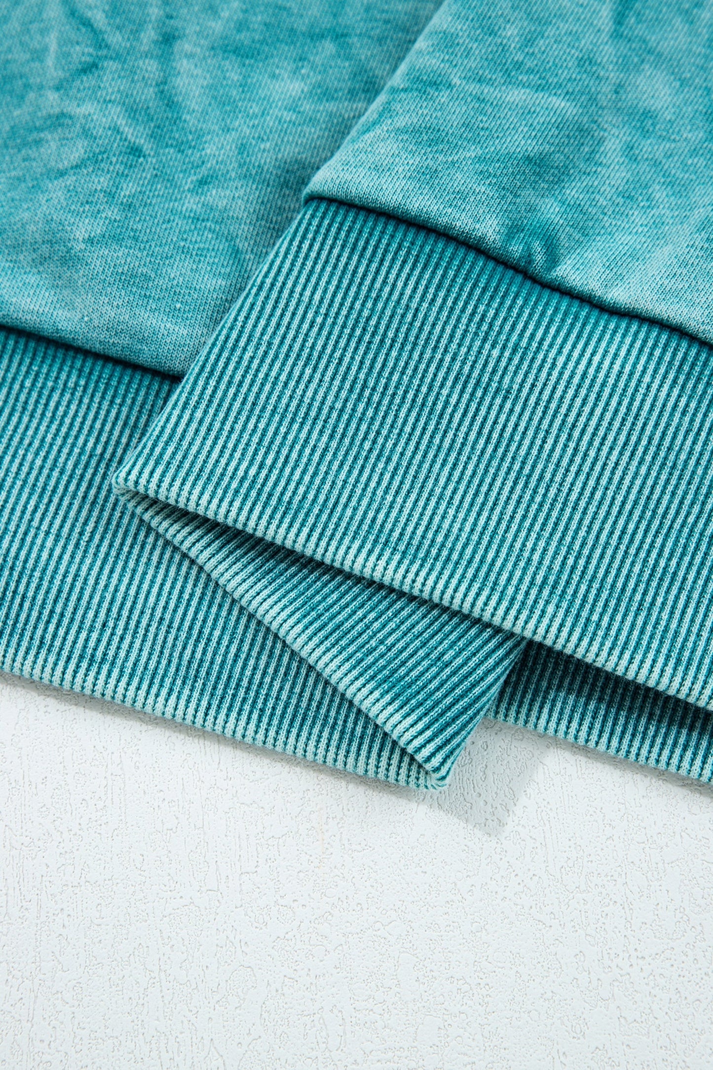 SAVED BY GRACE Embroidered Mineral Wash Sweatshirt