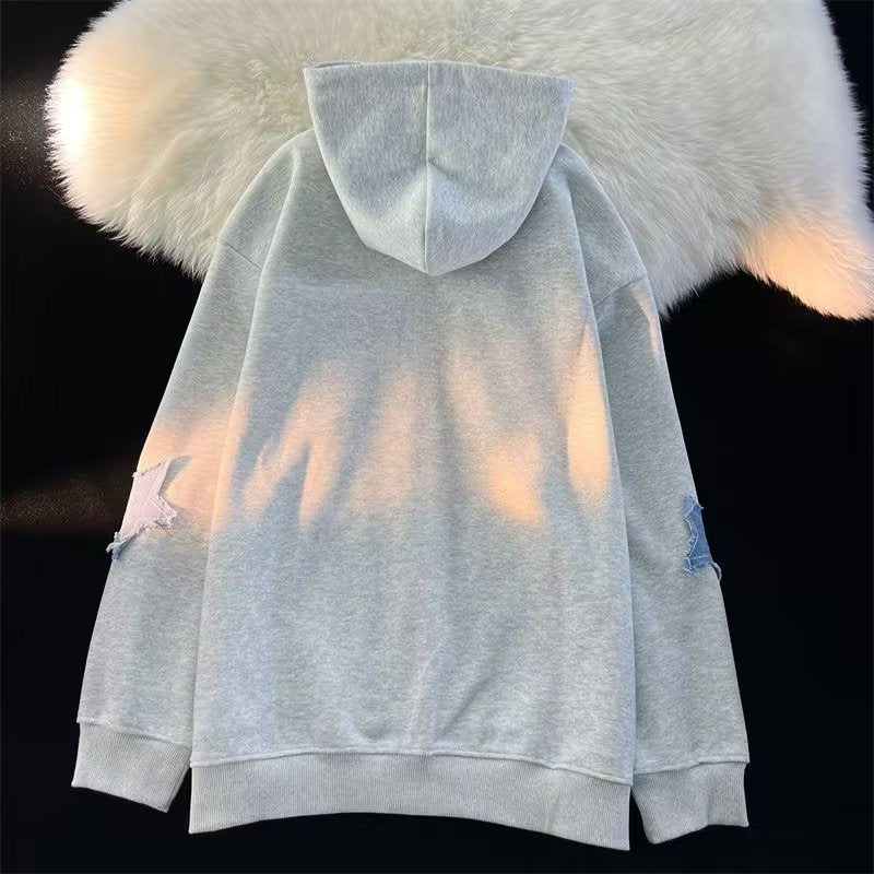 Retro Patchwork Star Sweater