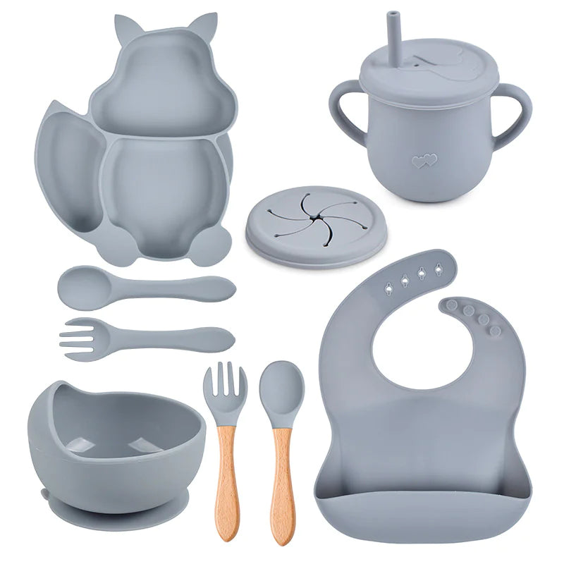 Baby Silicone Feeding Set - # BAGE21110003