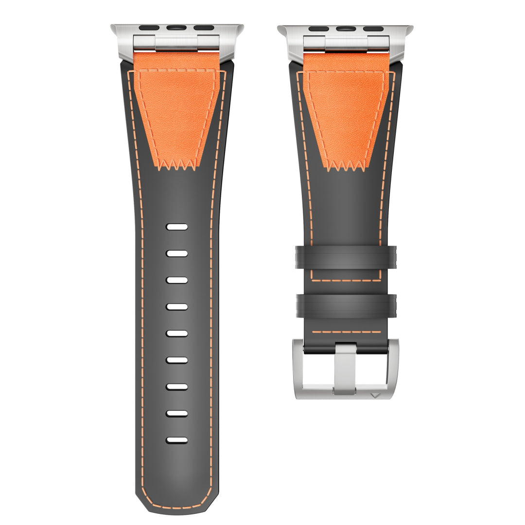 Dual-Tone Genuine Leather Band T01 for Apple Watch
