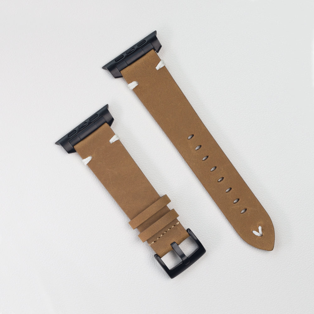 Quick-Release Genuine Leather Band T02 for Apple Watch