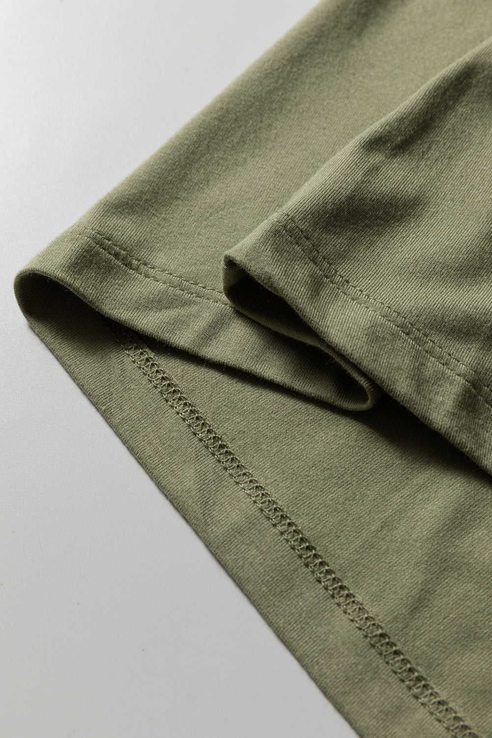 Solid Scoop Neck Long Sleeve Top