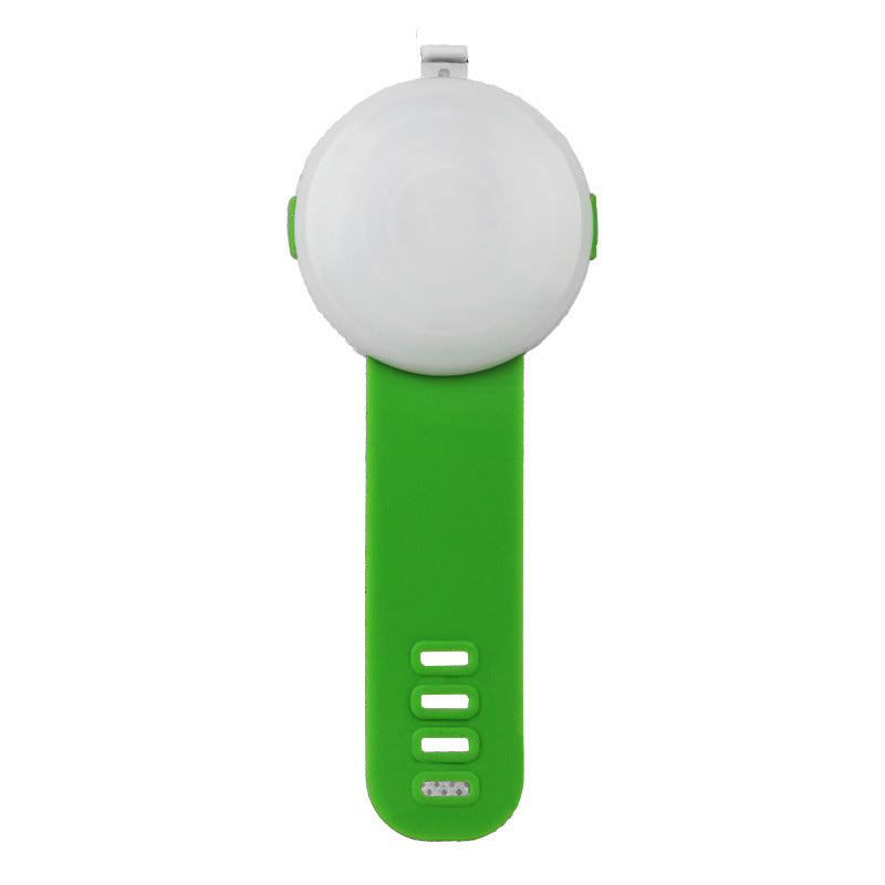 Snap-on charging pet night-time dog walking deterrent light