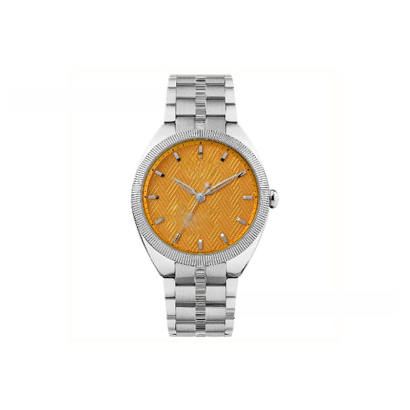 Pearl-set diamond style Saturn watch