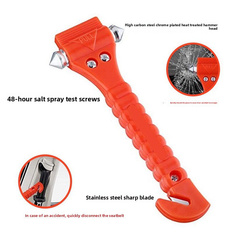Car Emergency Safety Hammer with Window Breaker and Cutter