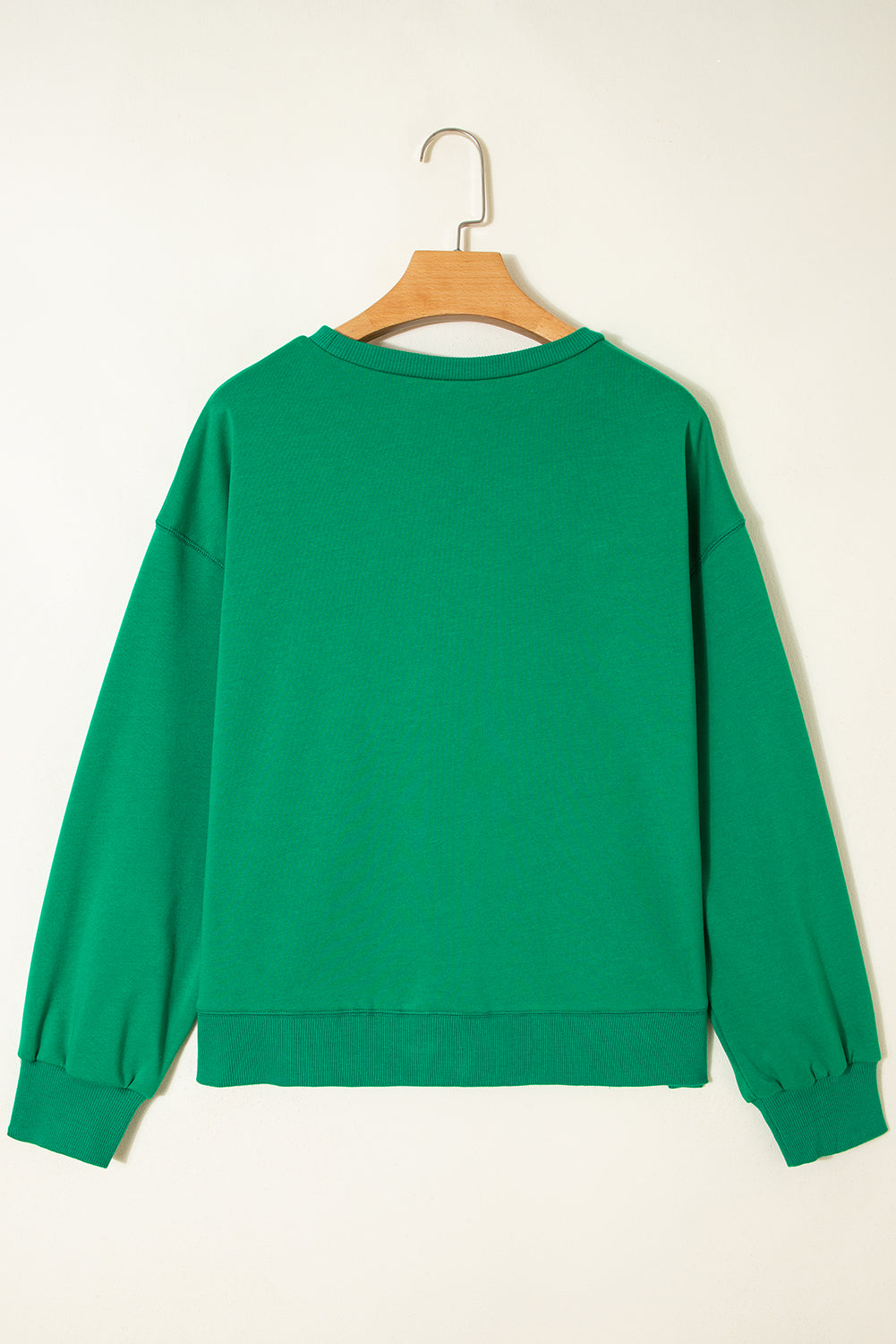 Christmas HOLLY JOLLY Towel Embroidered Holiday Sweatshirt