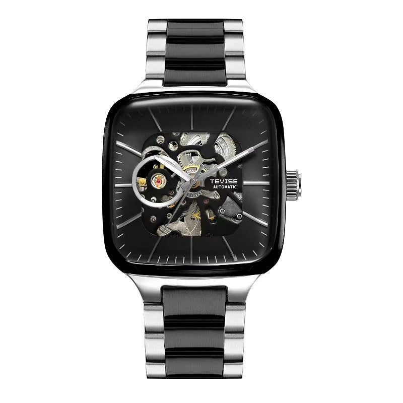 Tevise Square Automatic Mechanical Men's Watch