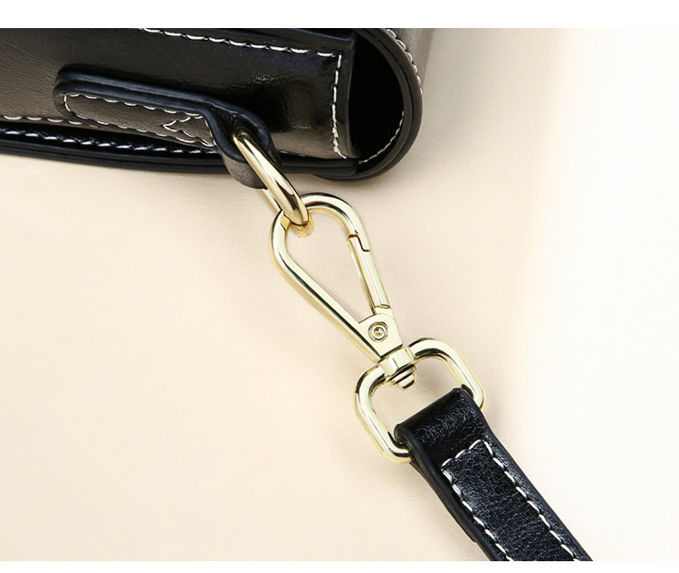 Genuine leather women's messenger bags  geometric shape small square bag shoulder purse crossbody