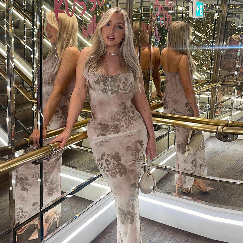 Temperament Sexy Slim Waist Long Skirt