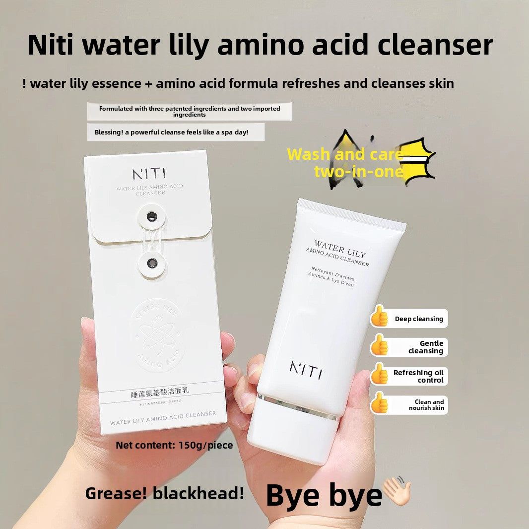 Niti Water Lily Amino Acid Facial Cleanser