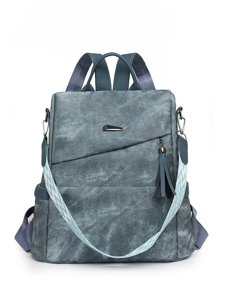 Trendy Texture Denim Shoulder Bag