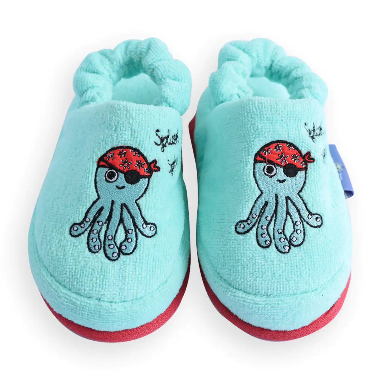 Milk&Moo Kids House Slippers Sailor Octopus - # BOAA71410002