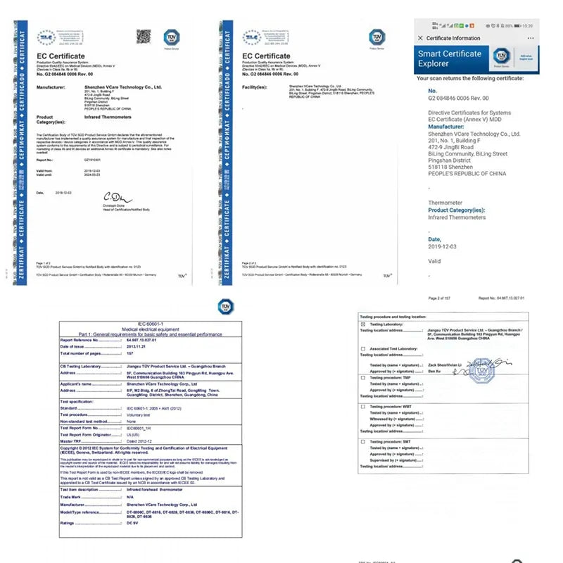 Digital Infrared Forehead Thermometer - # BAGE61110004