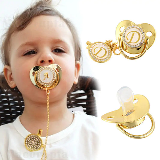 Pacifier with Initial Letter of Baby - BAGE61310003