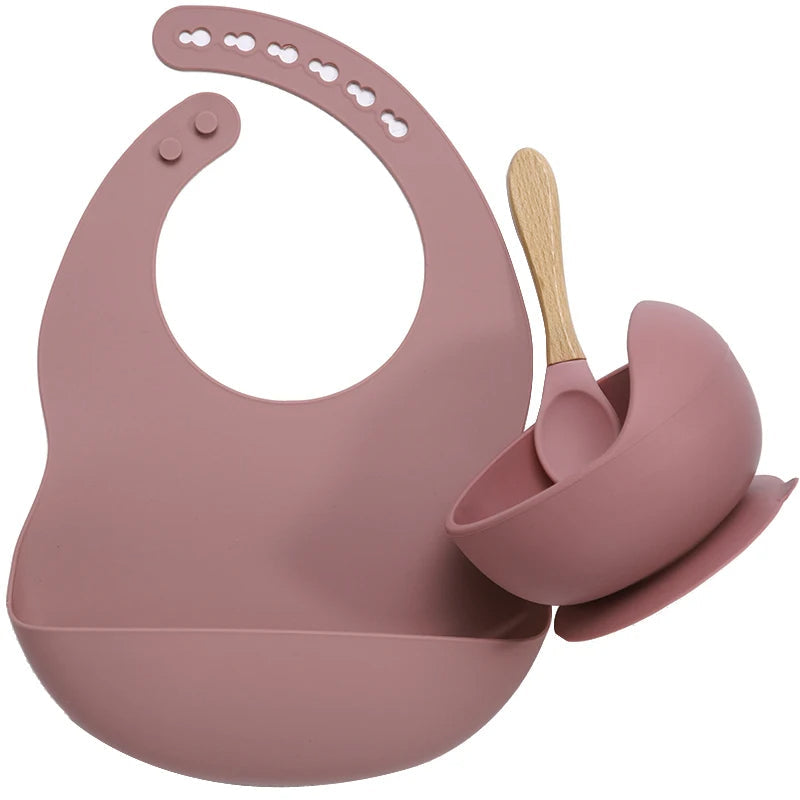 Silicone Baby Feeding Tableware Set - # BAGE21110001
