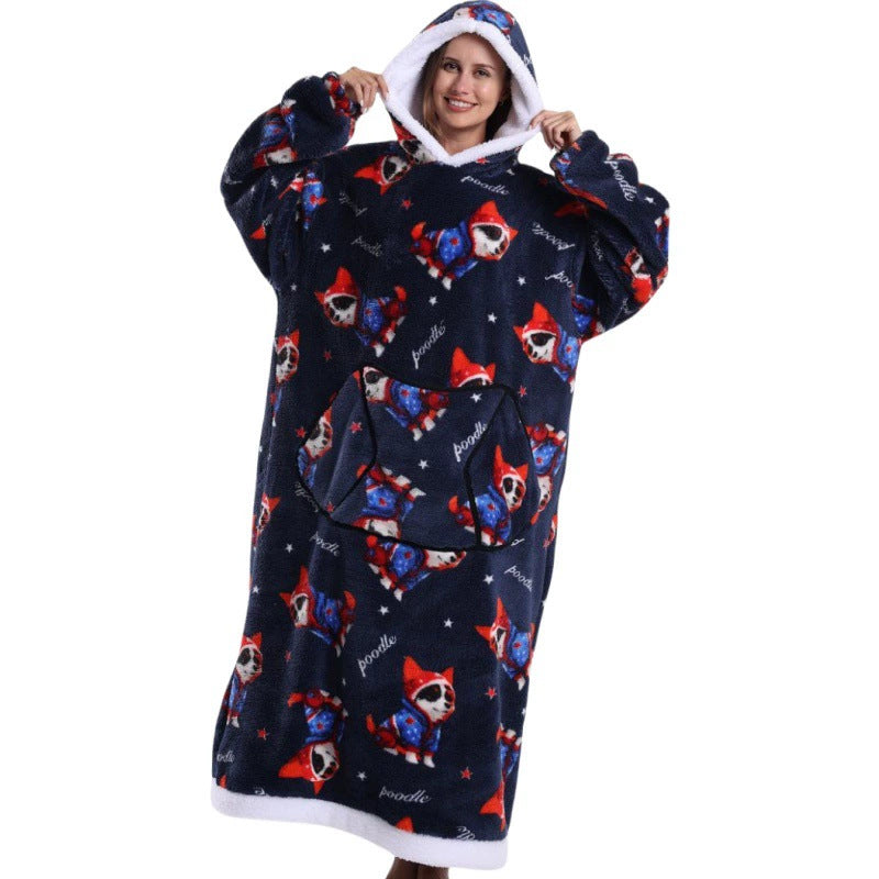 Winter and autumn blanket thermal clothing