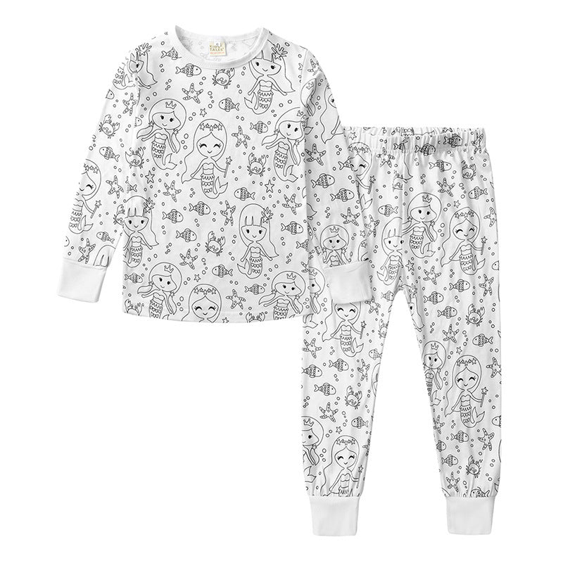 DIY Colorable Kids Pajama Set