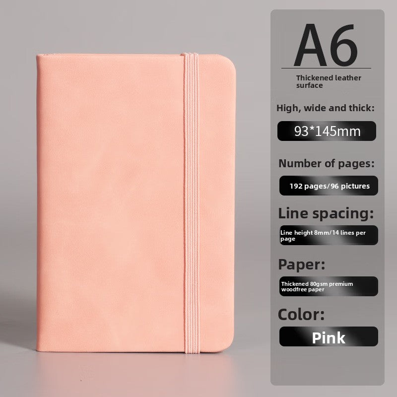 Strap business notebook