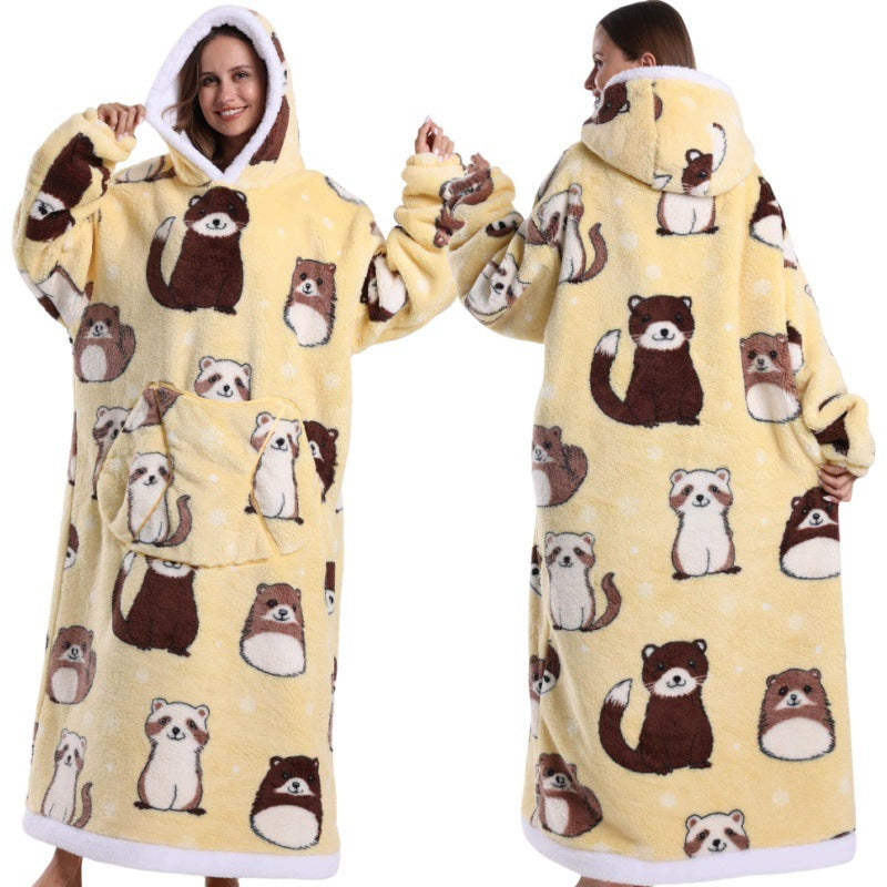 Winter and autumn blanket thermal clothing