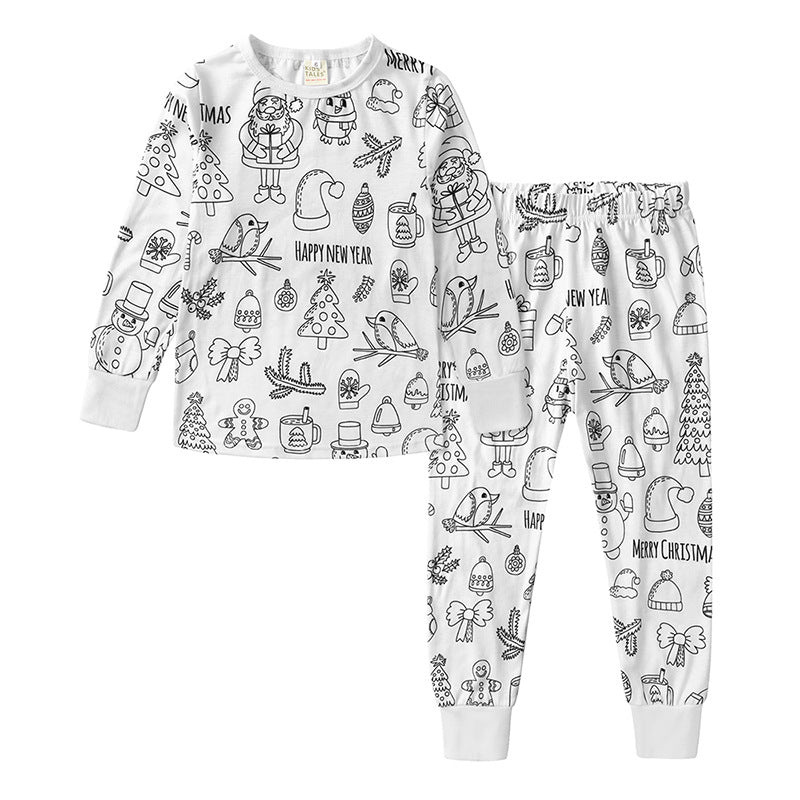 DIY Colorable Kids Pajama Set
