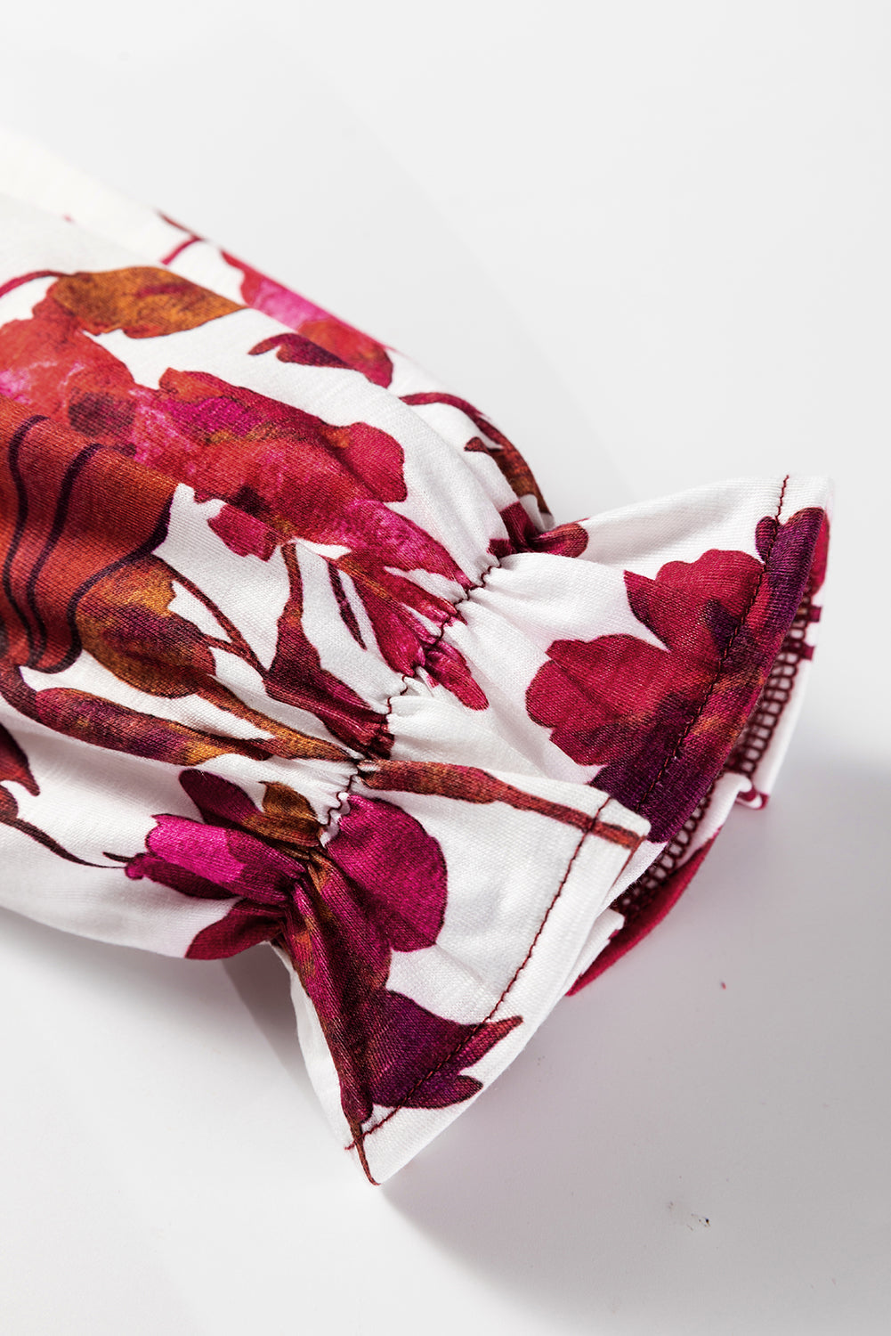 Floral Patchwork Long Sleeve Top