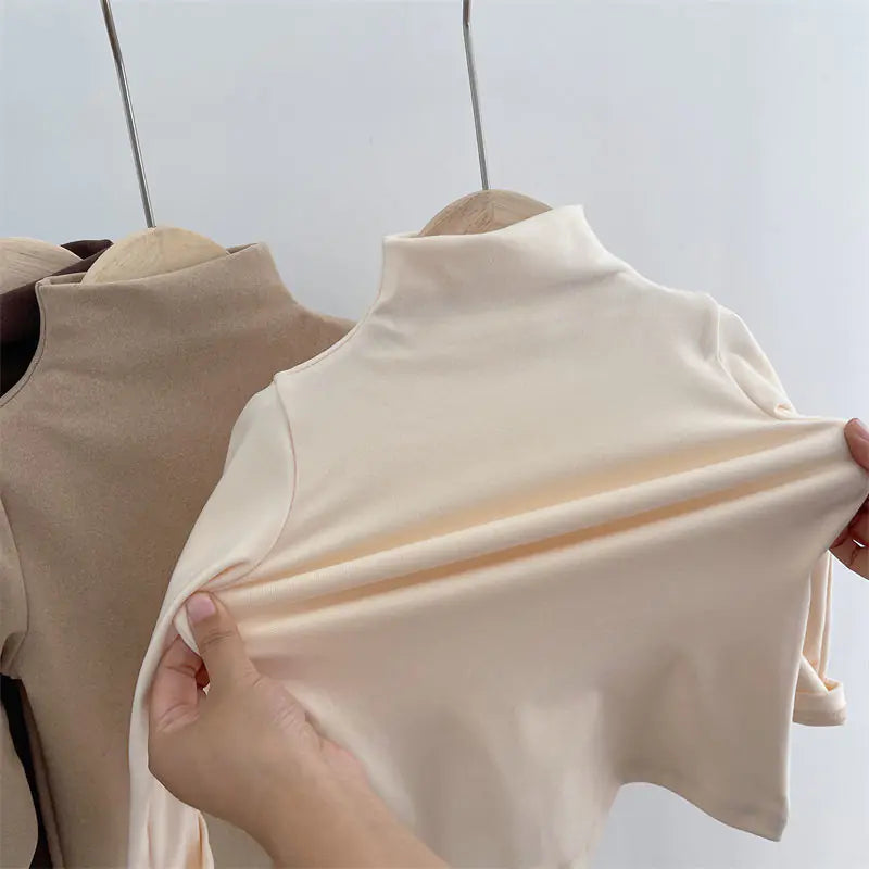 Boys Girls T-shirts Kids Tops Turtleneck - # BOAA11510010