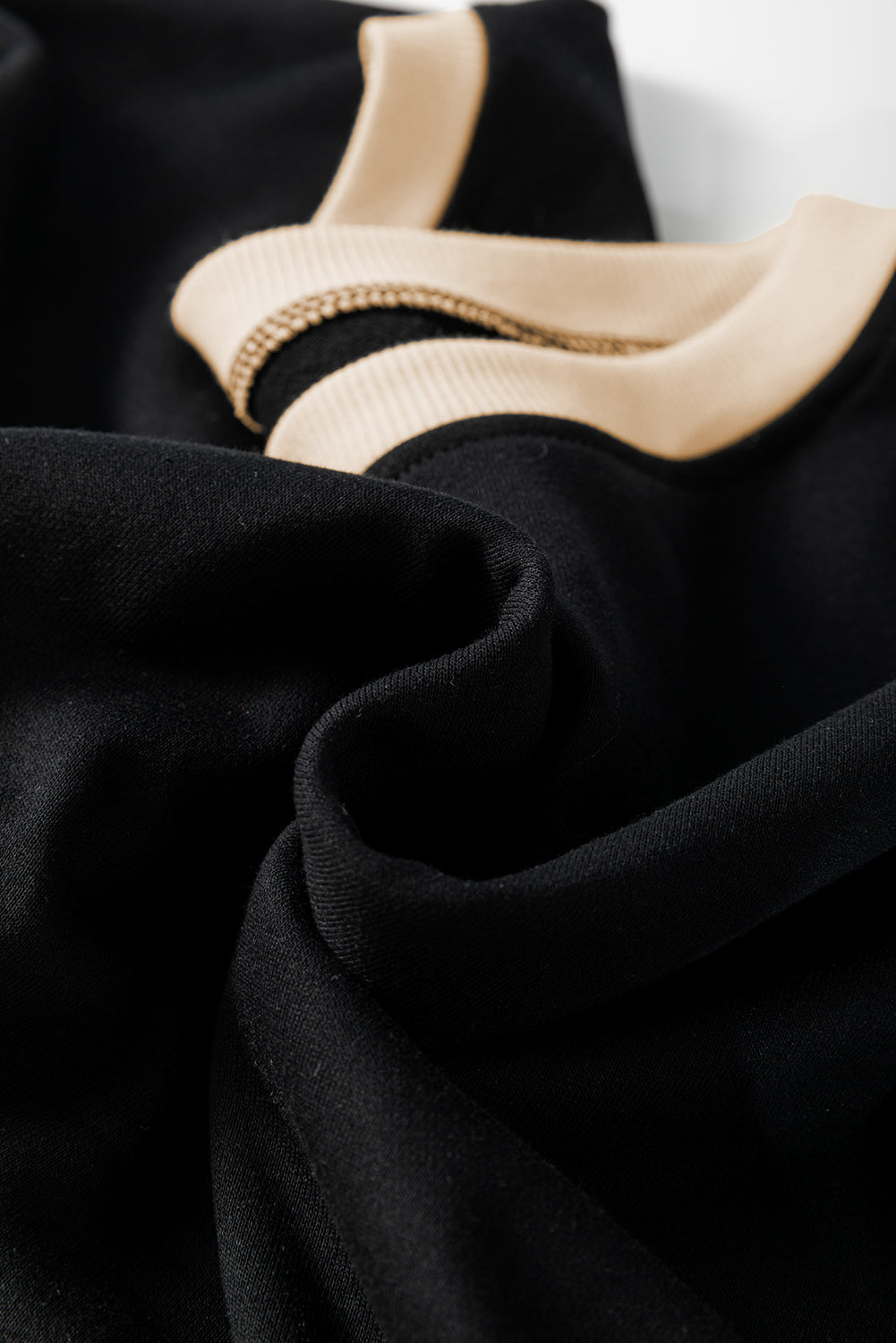 Colorblock Long Sleeve Top and Skort Set