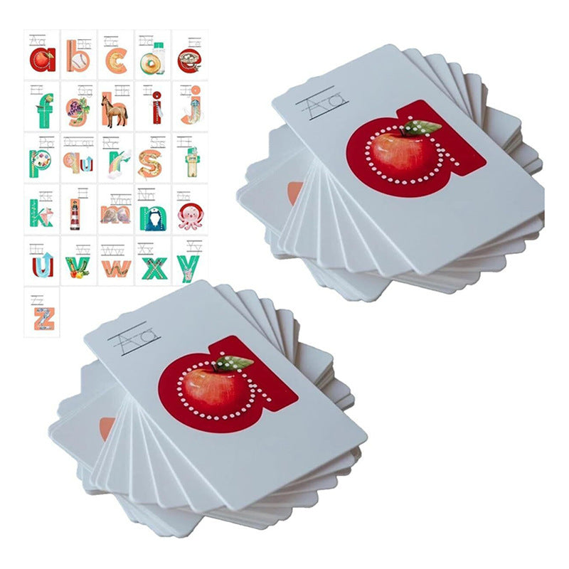 Lit Letters 26 Alphabet Educational Cards for Children