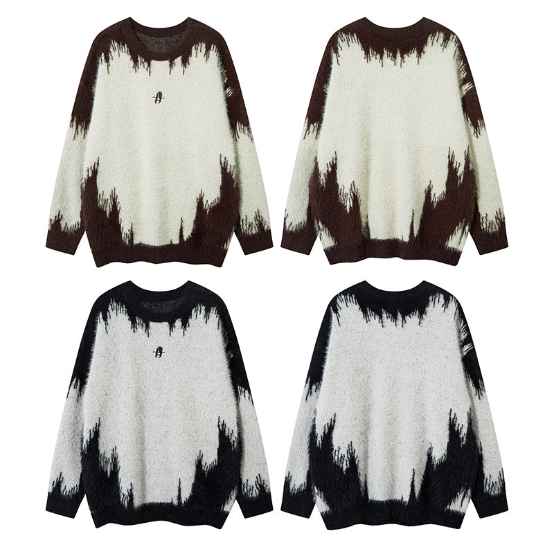 Retro Loose Knitted Sweater