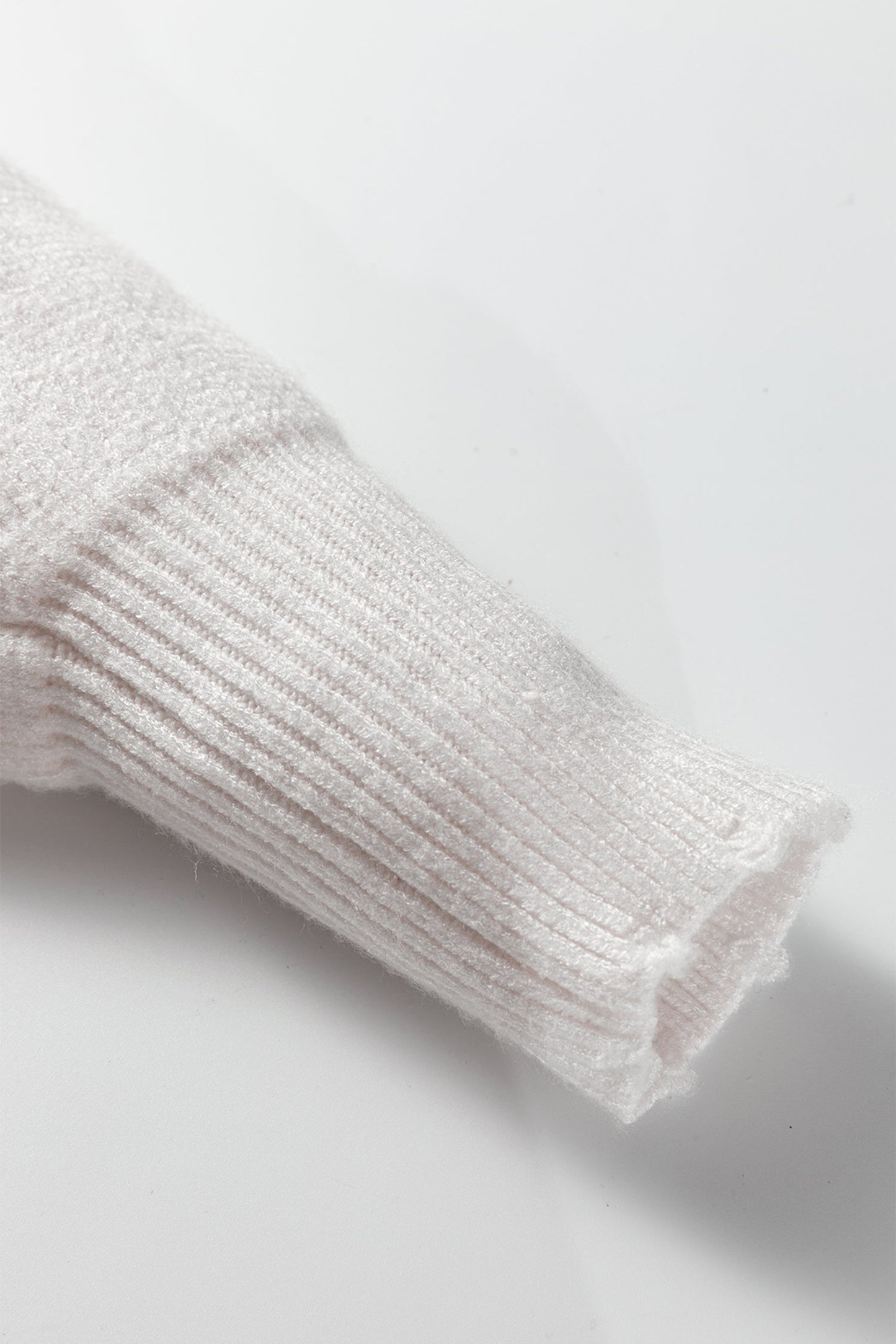 Pearl Embellished Open-Front Cardigan