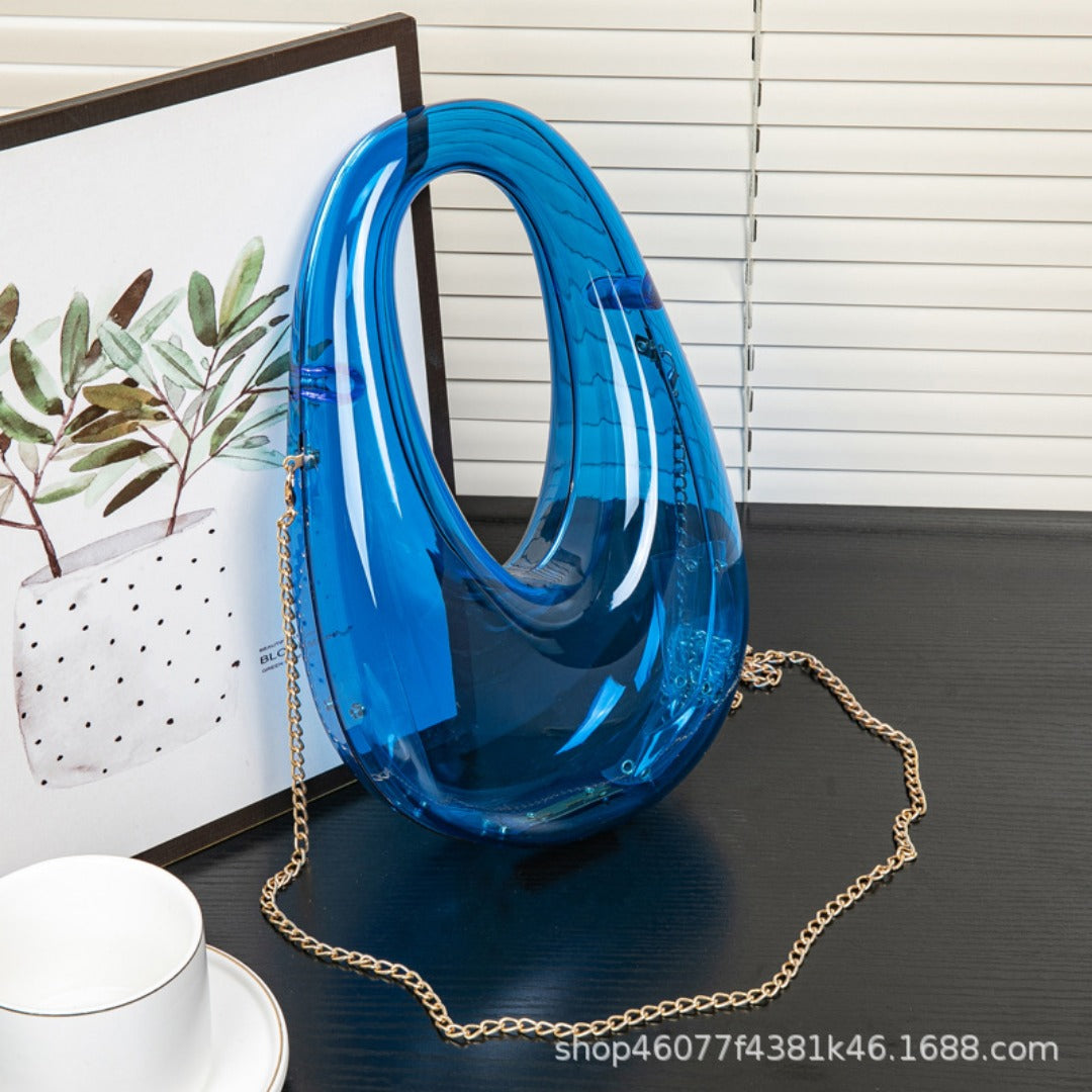 Oval Box Bag, Shell Baguette Bag, Banquet Mobile Phone Bag, Prom Bag, Party Purse, Prom Bags Clutch, Wedding Purse Evening Purse