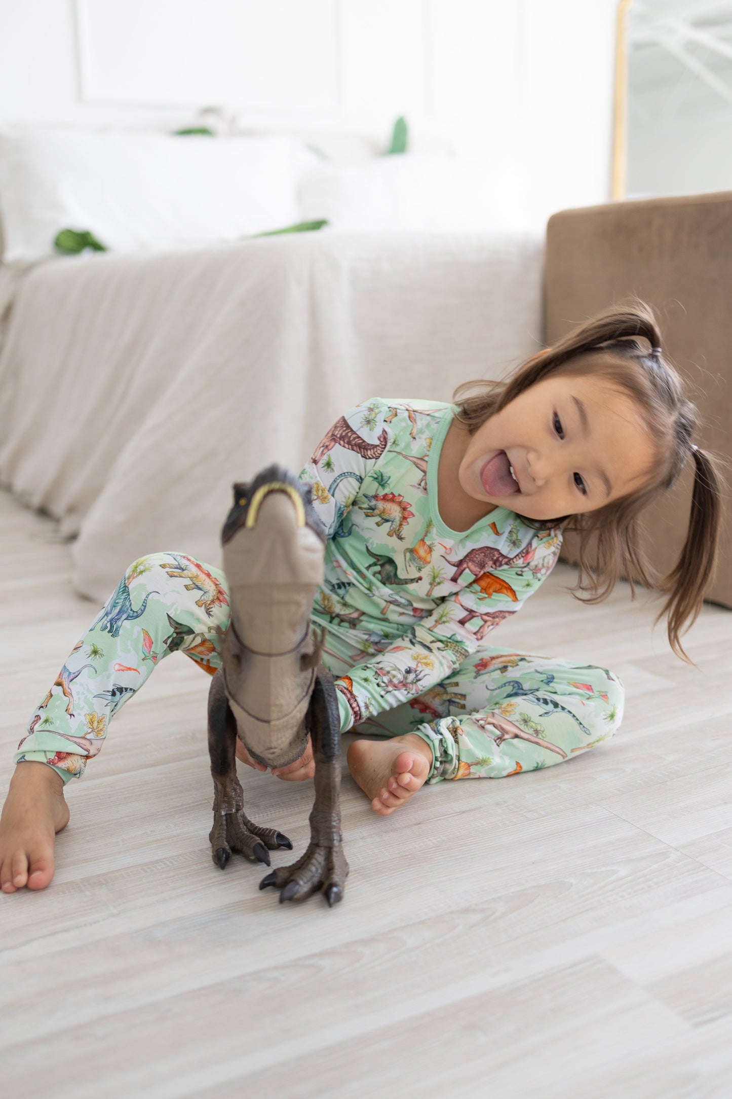 Dino World 2pc Long Sleeve Pajamas