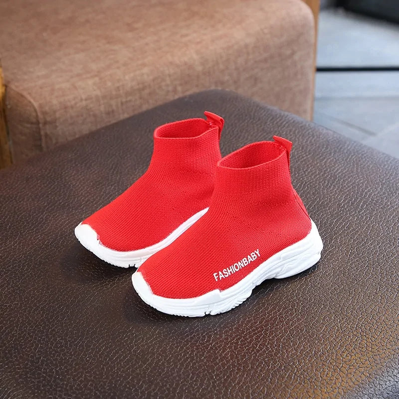 Winter Kids Slip-on Breathable Snow Boots Casual Shoes - # BOAA71510007