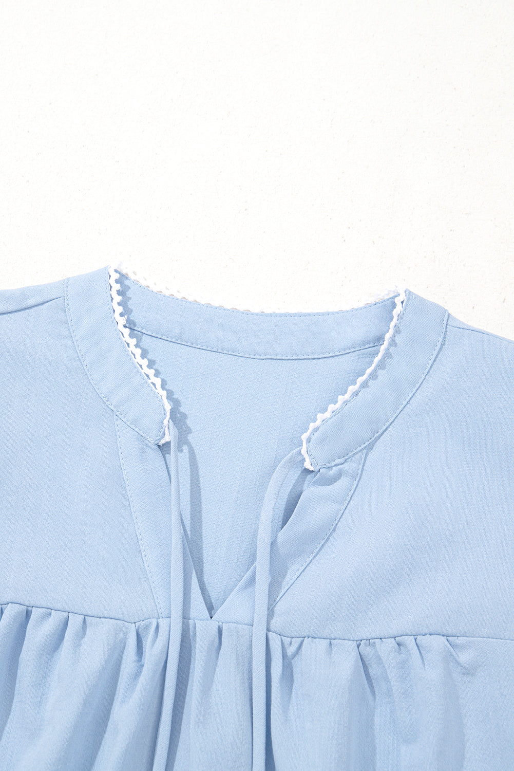 Floral Embroidered Puff Sleeve Blouse