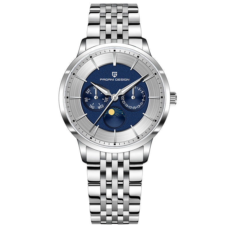 PD-1795 Multifunctional Quartz Waterproof Men's Watch