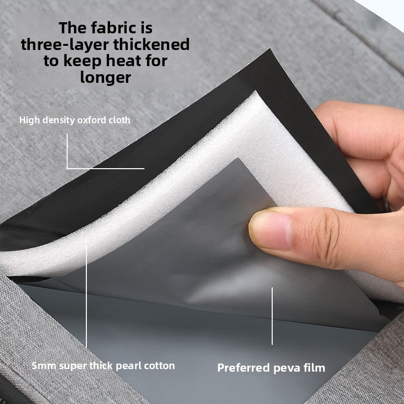 Insulated picnic bag