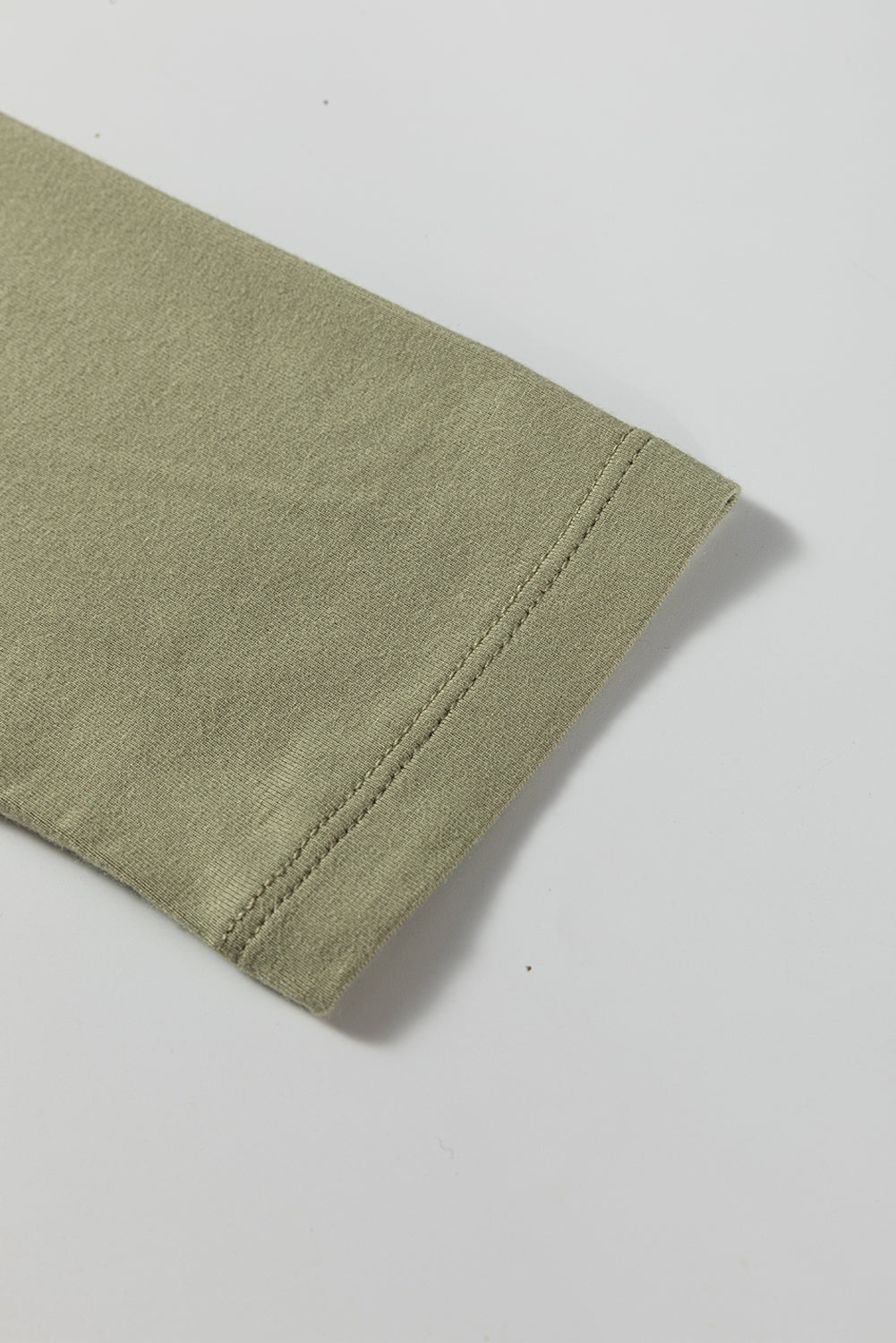 Solid Scoop Neck Long Sleeve Top