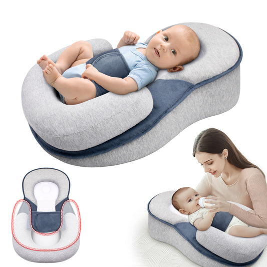 Baby anti-spit-up slope mat