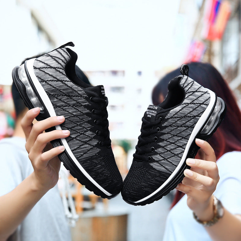 Breathable mesh outdoor running shoes