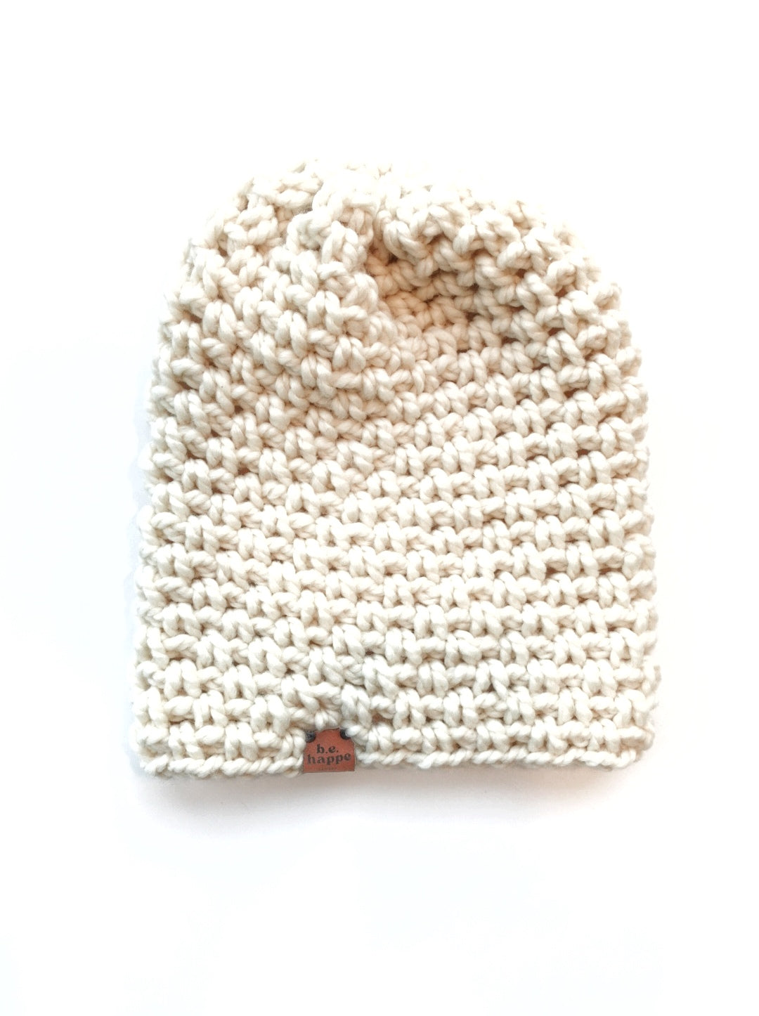 Simple Slouch Hat | Off White Beanie