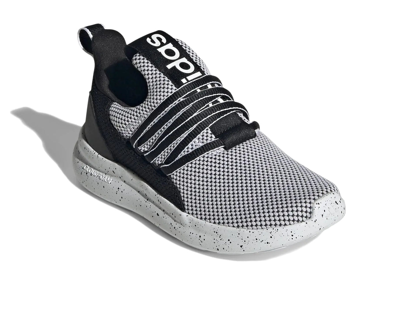 adidas Kids Lite Racer Adapt 7.0 Sneaker 8.5 Toddler White/Black/Black - # BOAA71510006