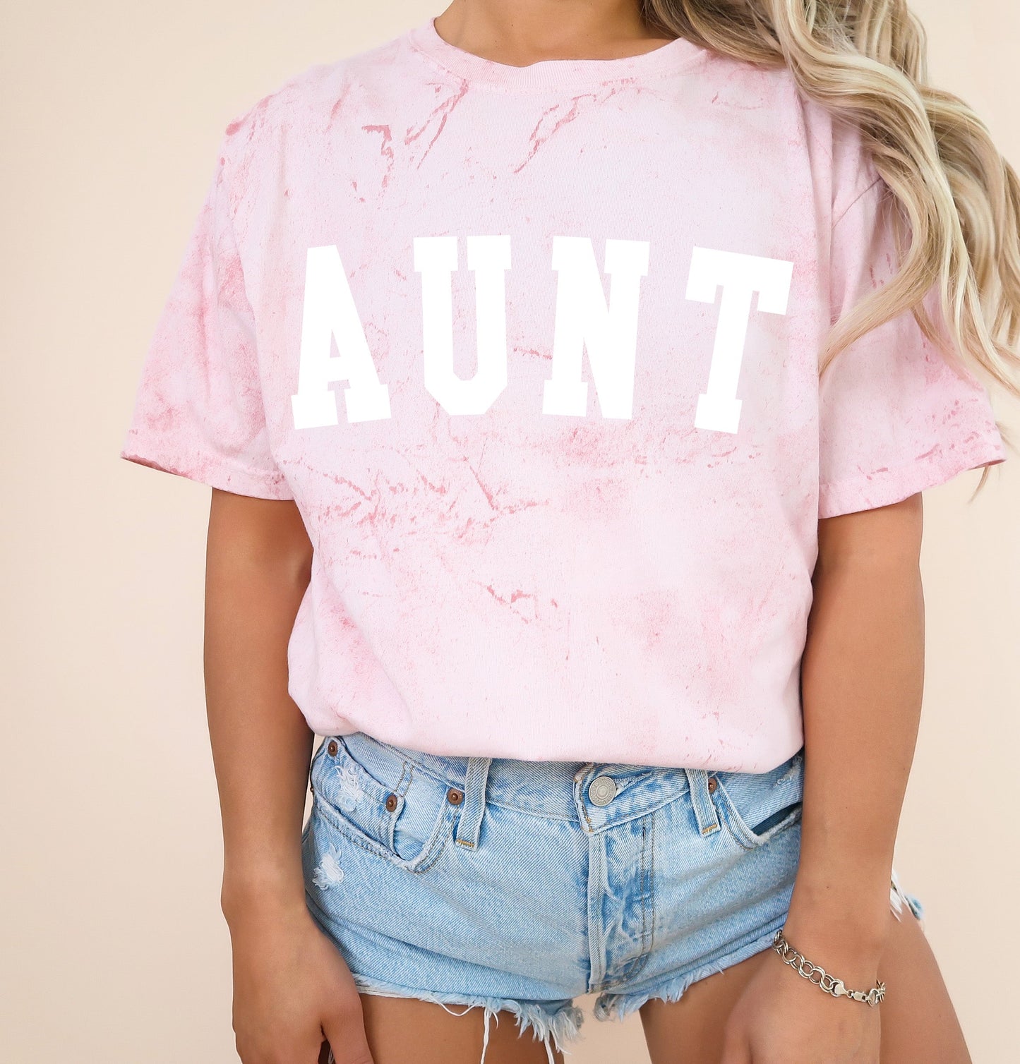 Aunt Comfort Colors Graphic Tees (Condensed font)