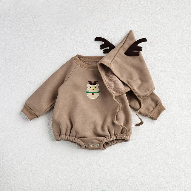 CuddleJoy Christmas Baby Bodysuits: Snuggly Style - # BOAA111010012